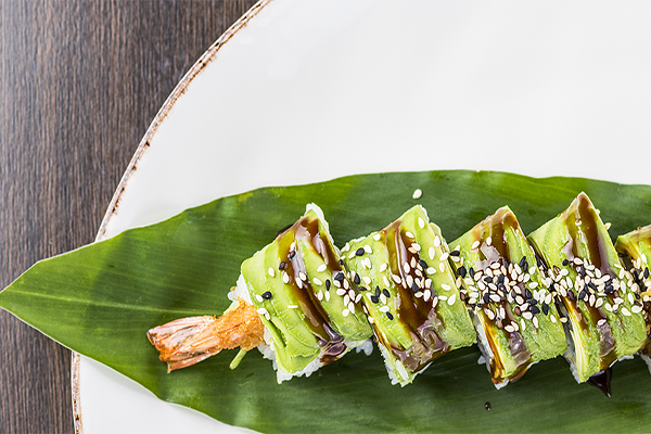 Sushi xyoob nplooj