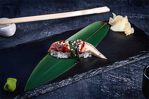 Sushi bamboo leaf